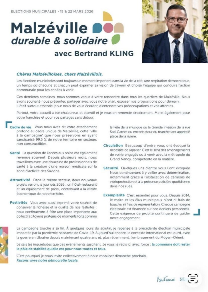 Document de campagne