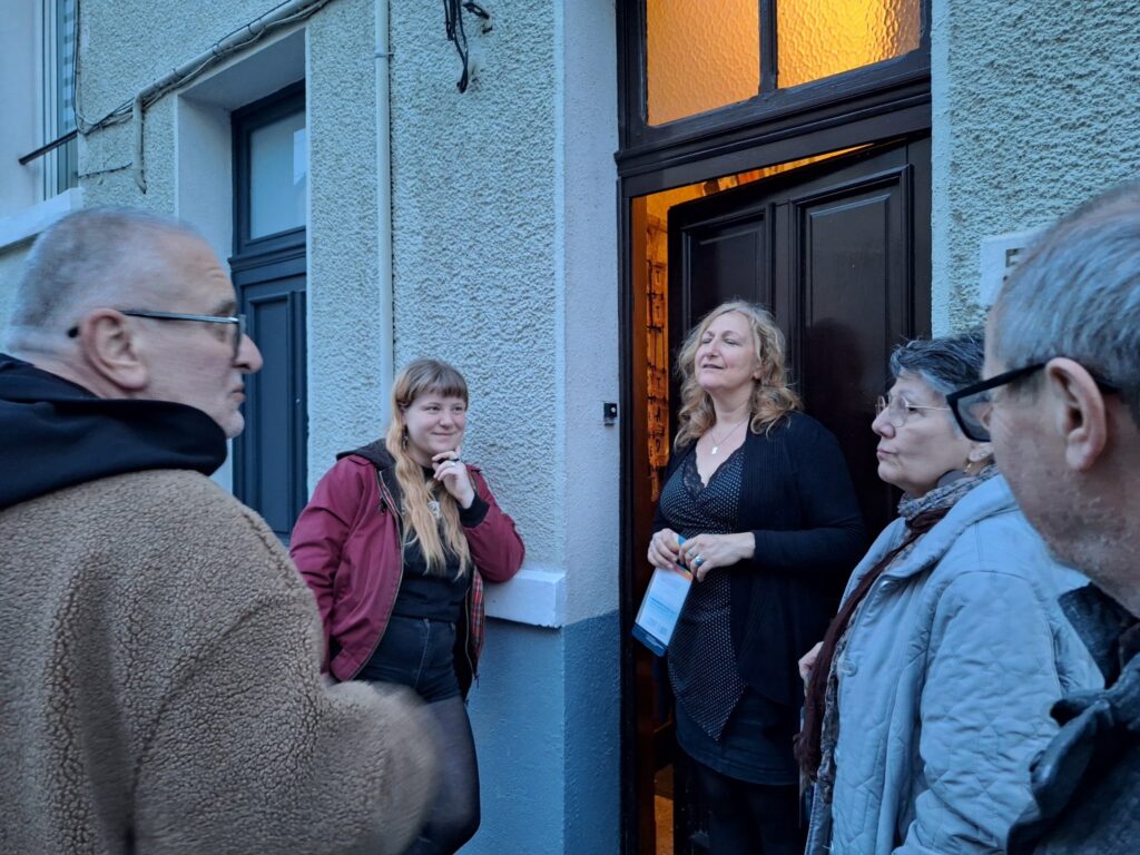 Porte à porte dans le centre ville