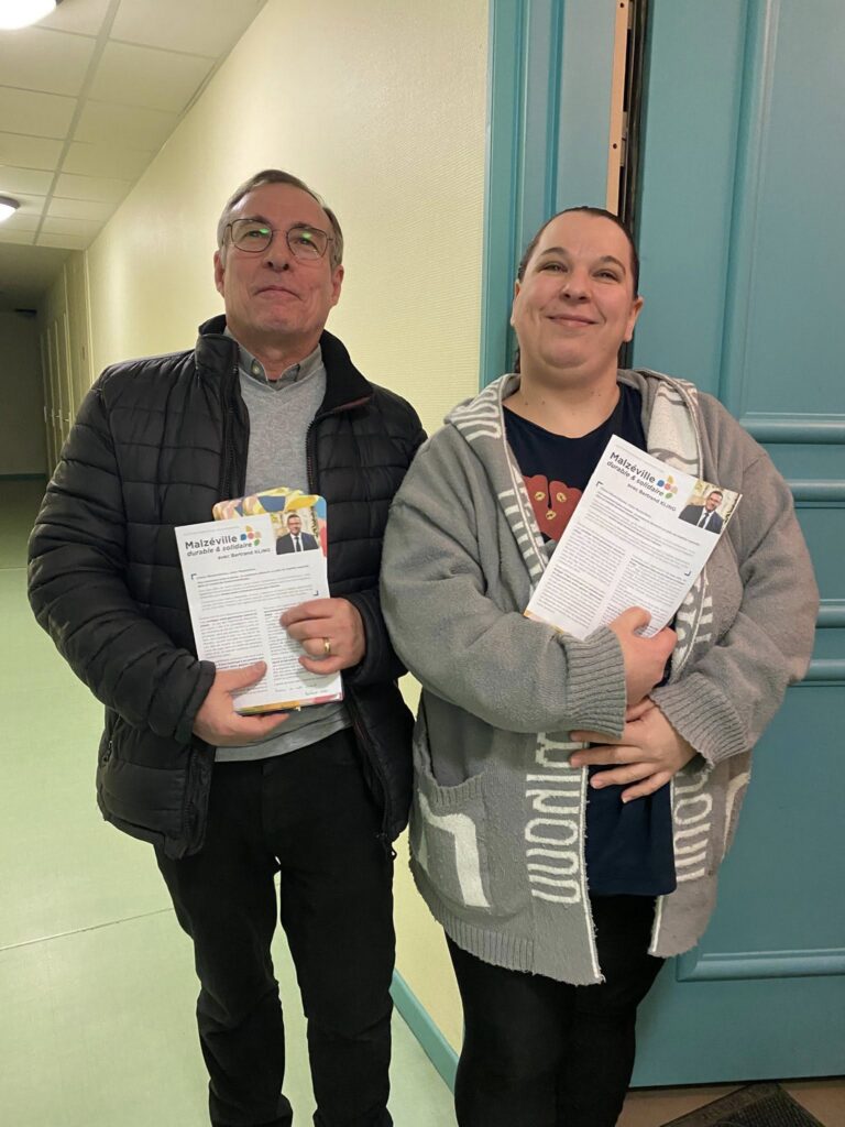 Porte à porte dans le centre ville