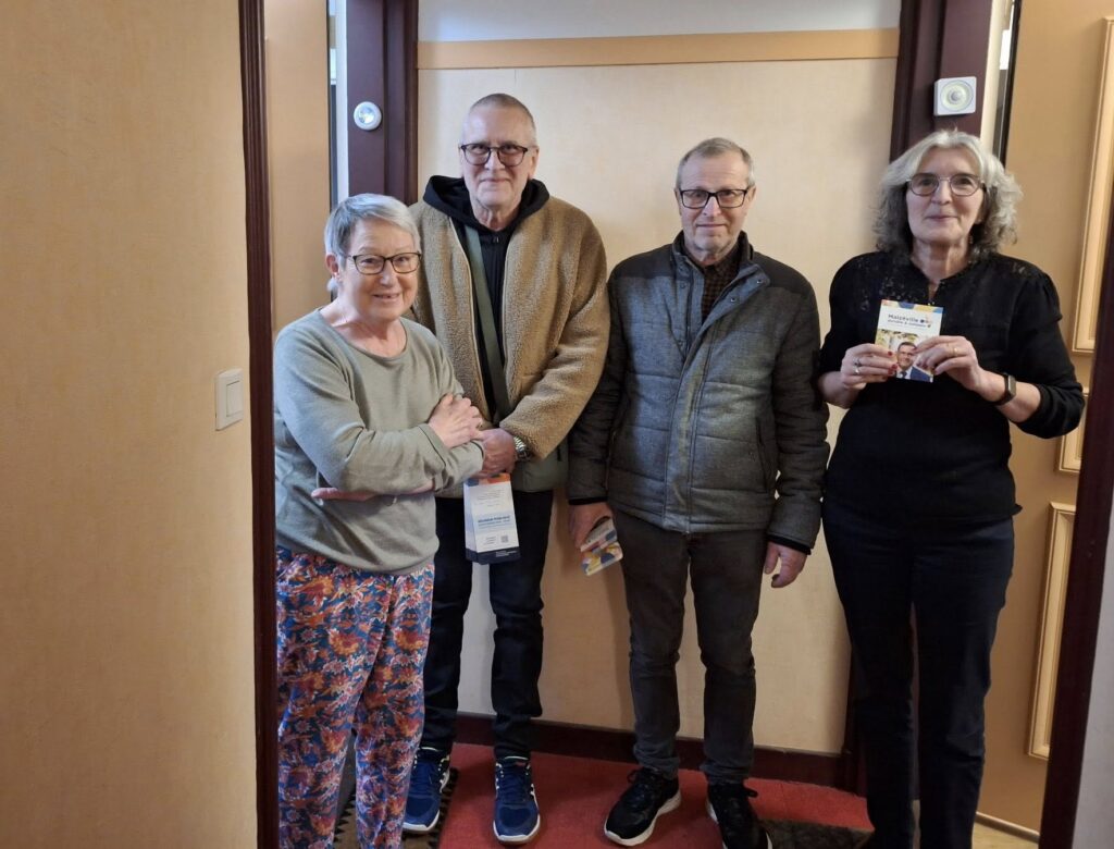 Porte à porte dans le centre ville