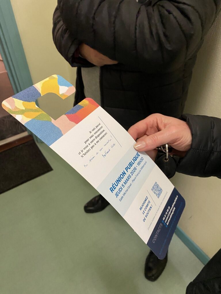 Porte à porte dans le centre ville